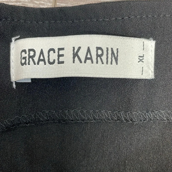 Grace Karin Black Off The Shoulder Cocktail Dress XL - Picture 11 of 14